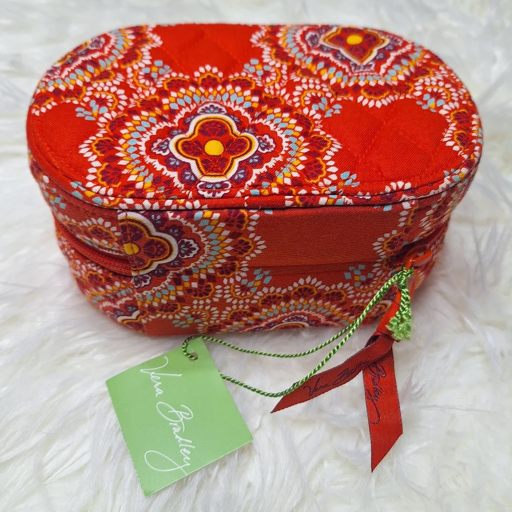 Vera Bradley Paprika Jewelry Box NWT